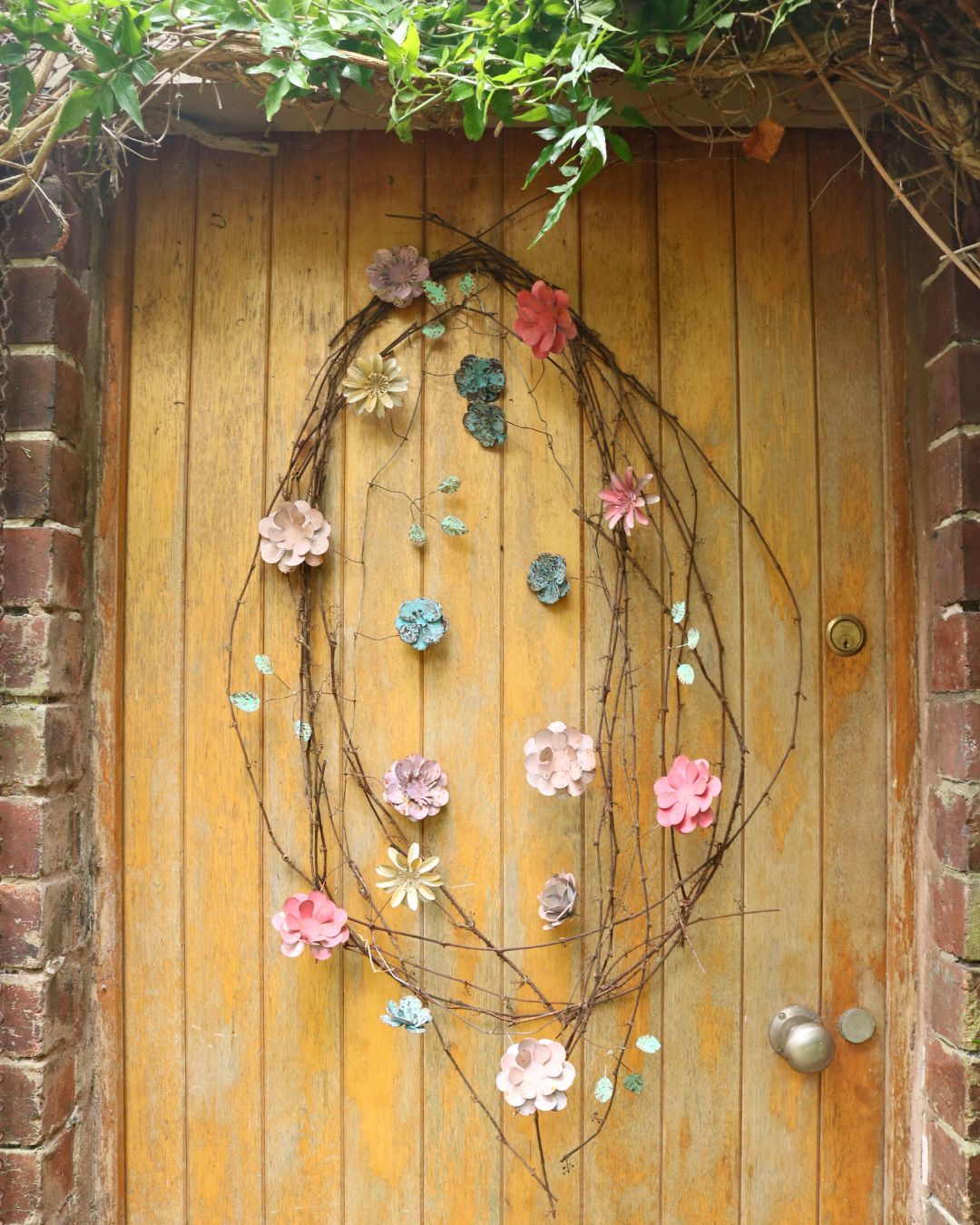 Metal Flower garland