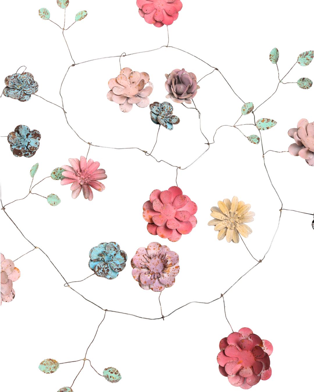 Metal Flower garland