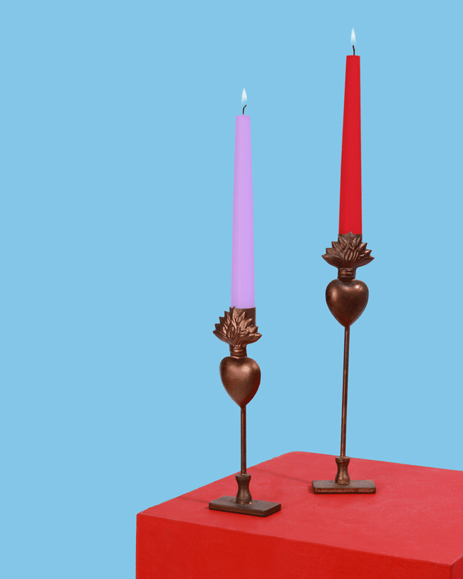 Coeur Sacré Candlesticks, Set of 2