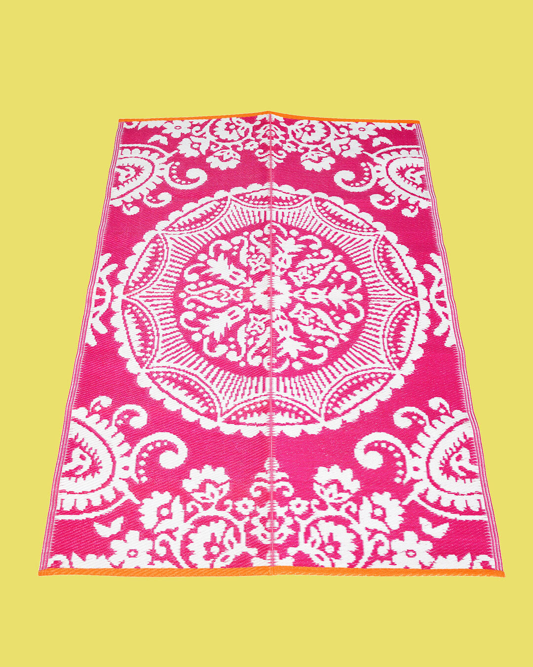180x120cm Recycled Floor Mat, Pink