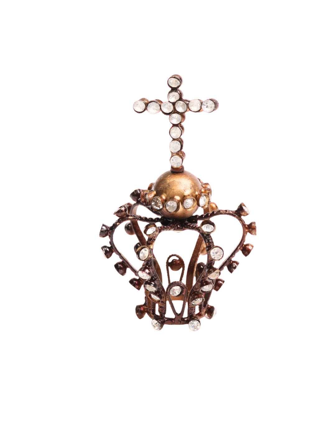 Antique Beaded Crown