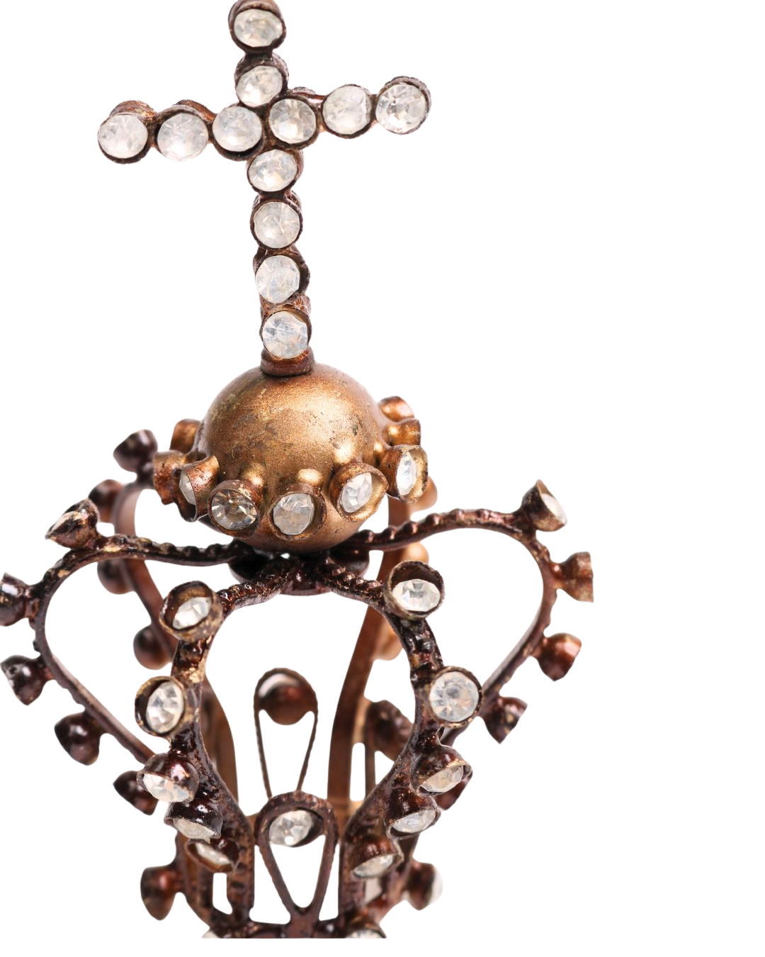 Antique Beaded Crown