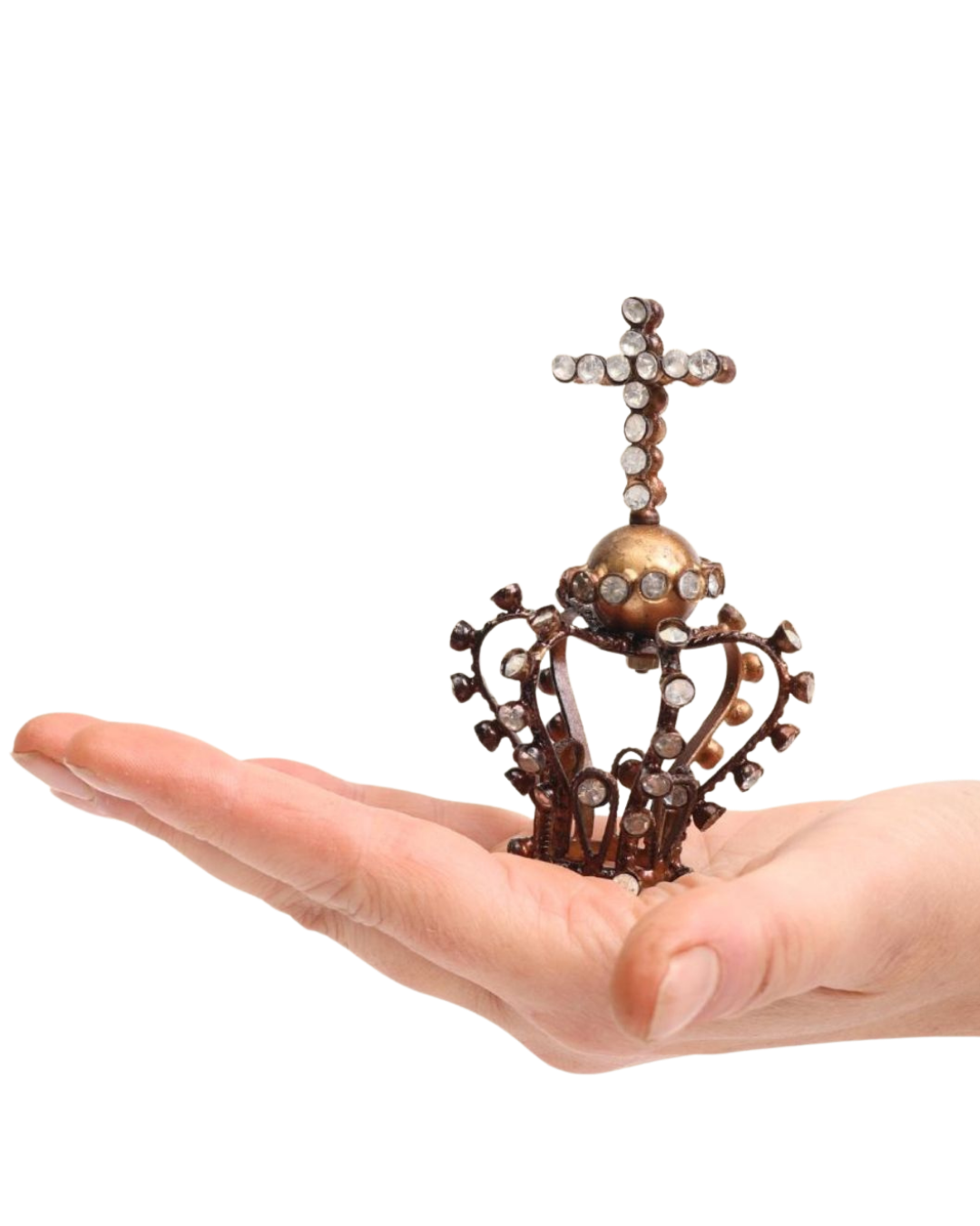 Antique Beaded Crown