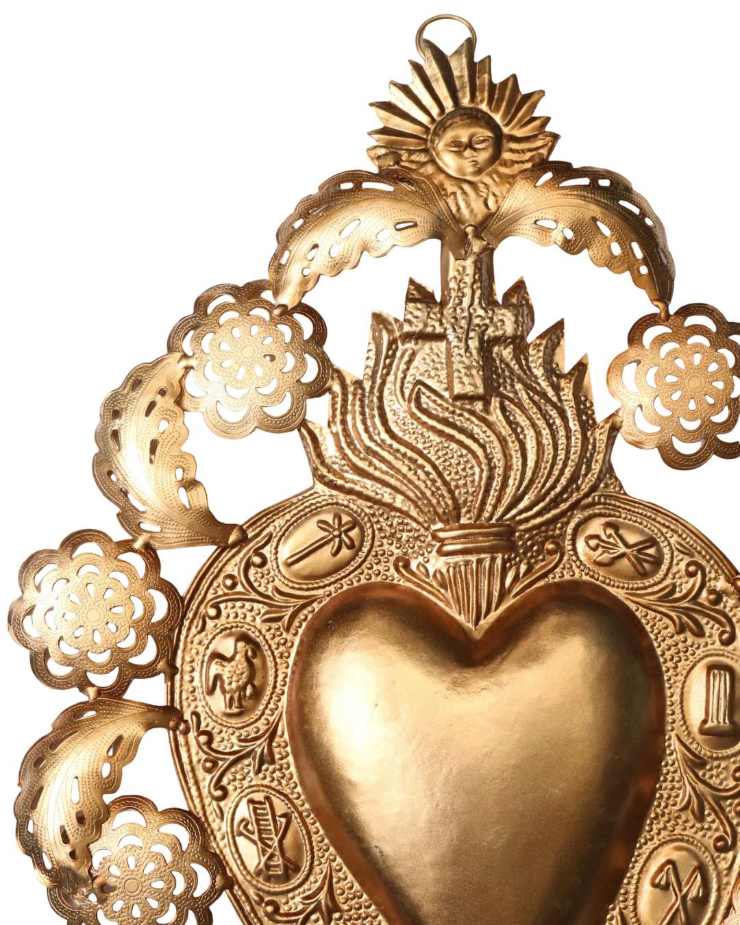 Cherub Filigree heart