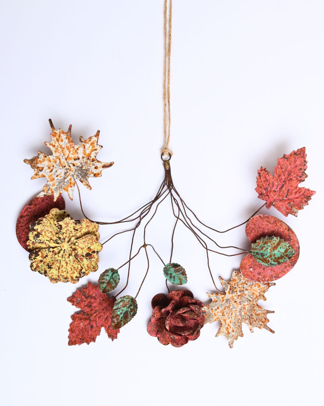 Autumnal leaves decoration
