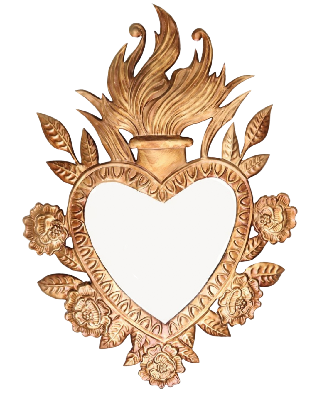 Floral Heart Mirror large