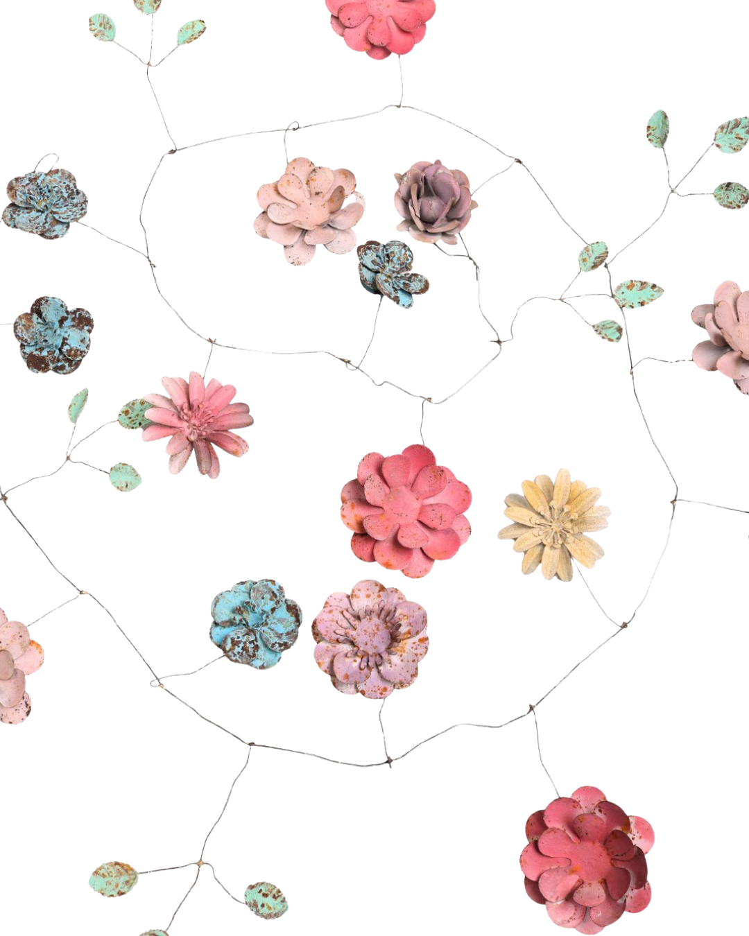 Metal Flower garland