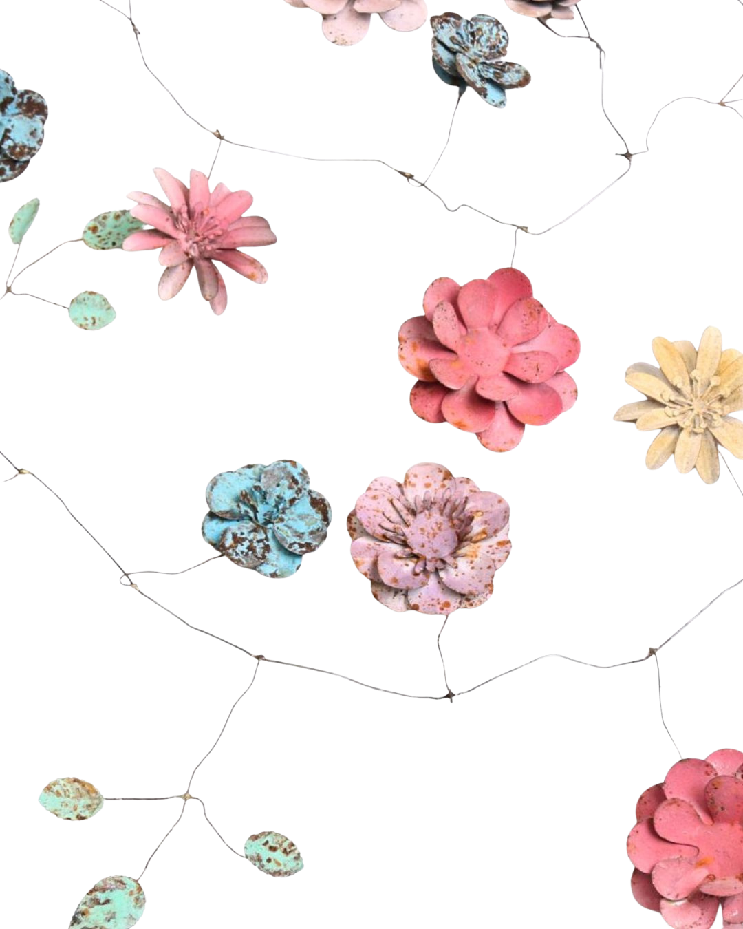Metal Flower garland