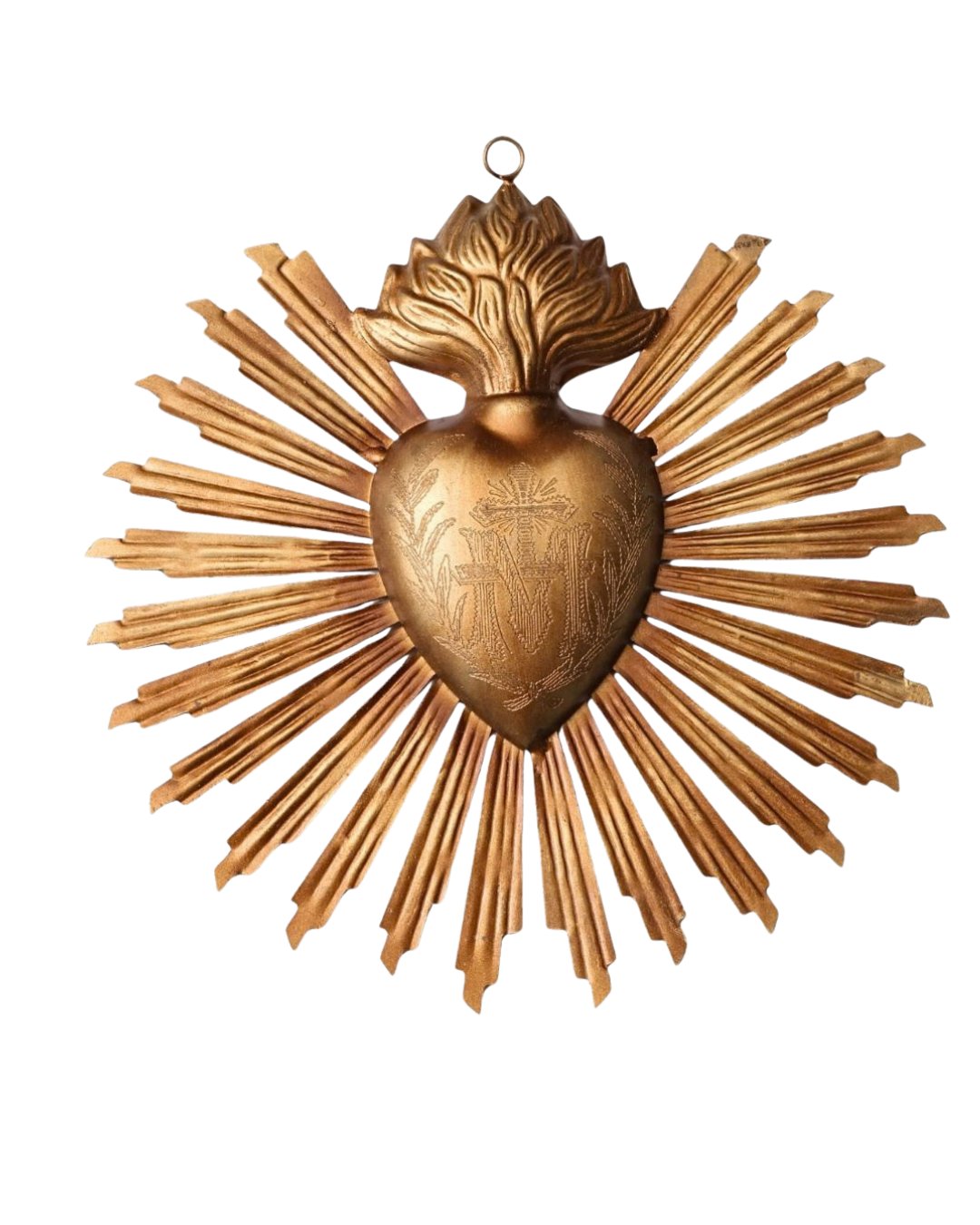 Sunburst Heart Ex Voto