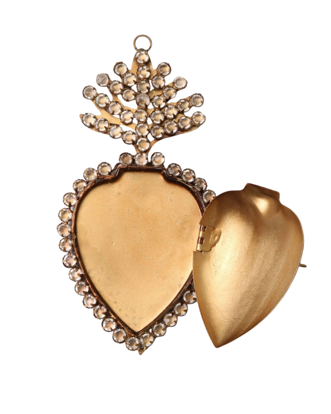 Jewelled Heart Locket
