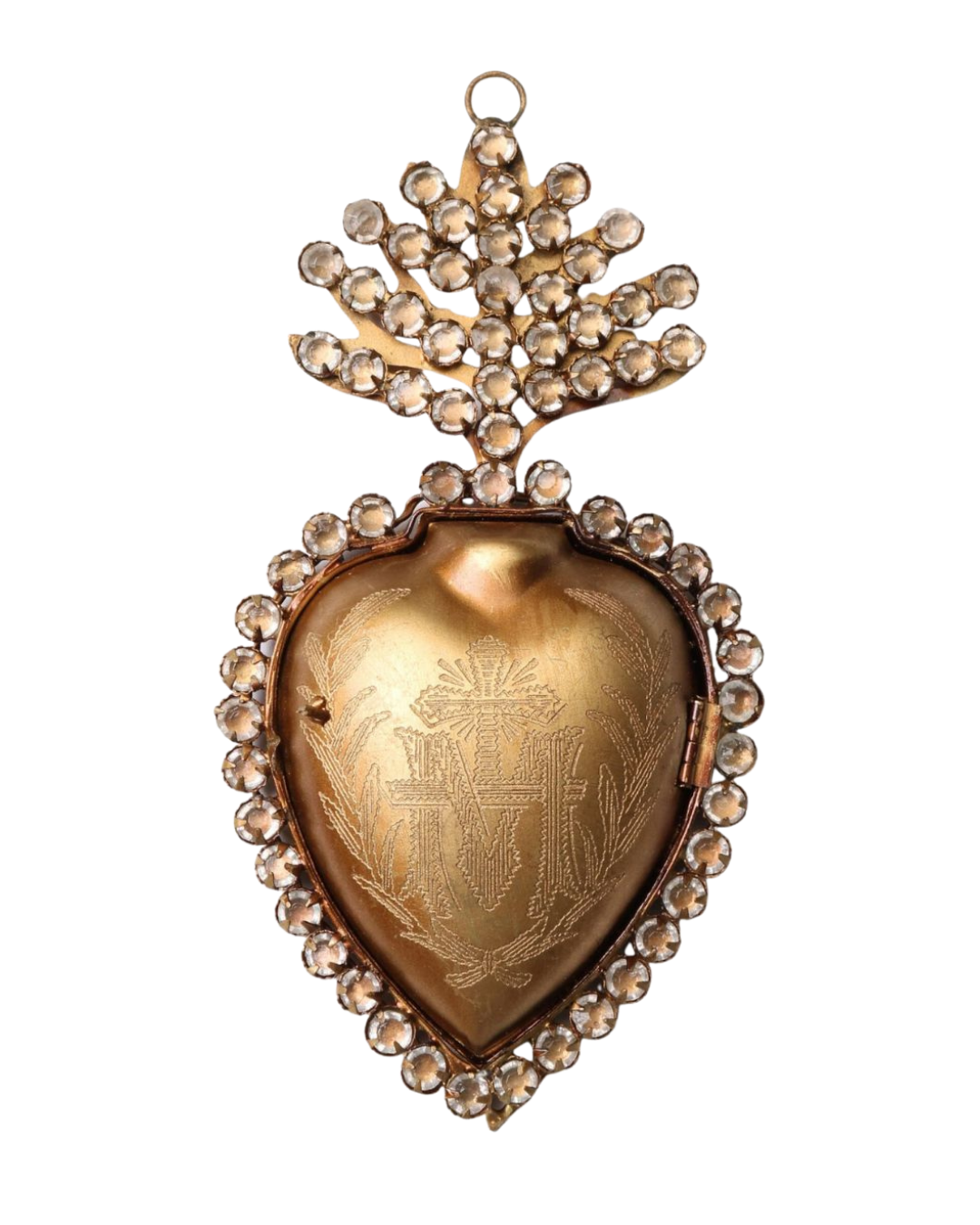 Jewelled Heart Locket