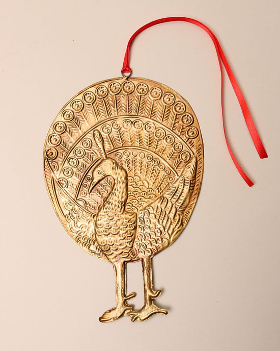Golden Peacock decoration