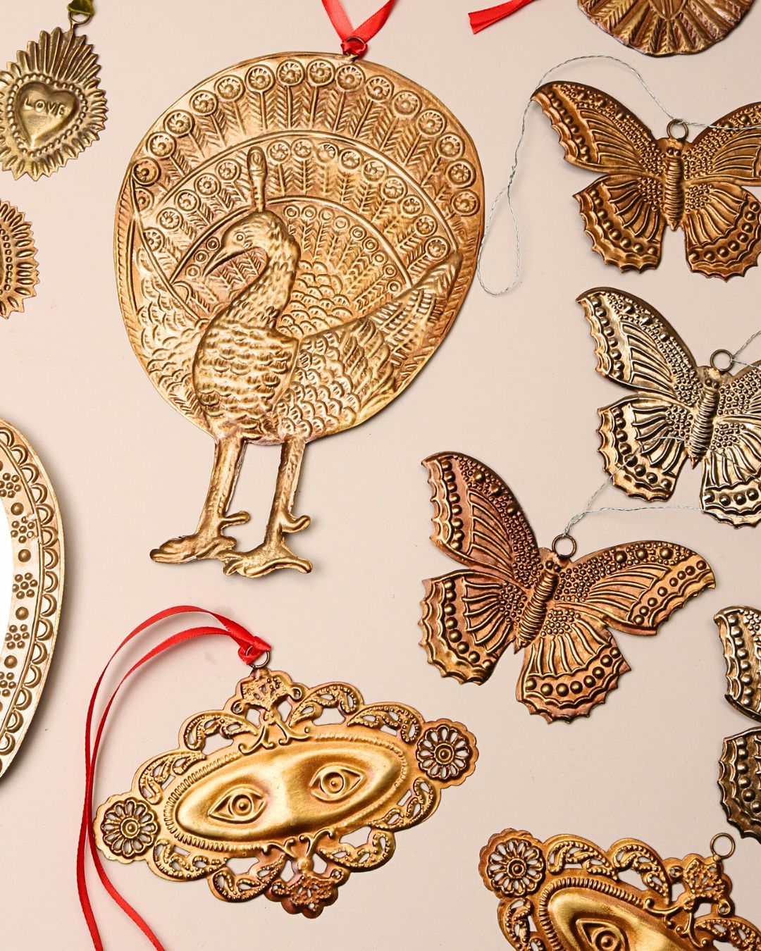 Golden Peacock decoration