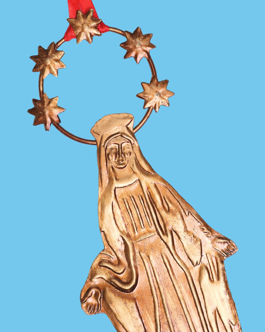 Virgin Mary Ex Voto Decoration