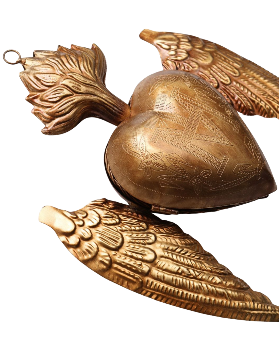 Winged Heart Locket