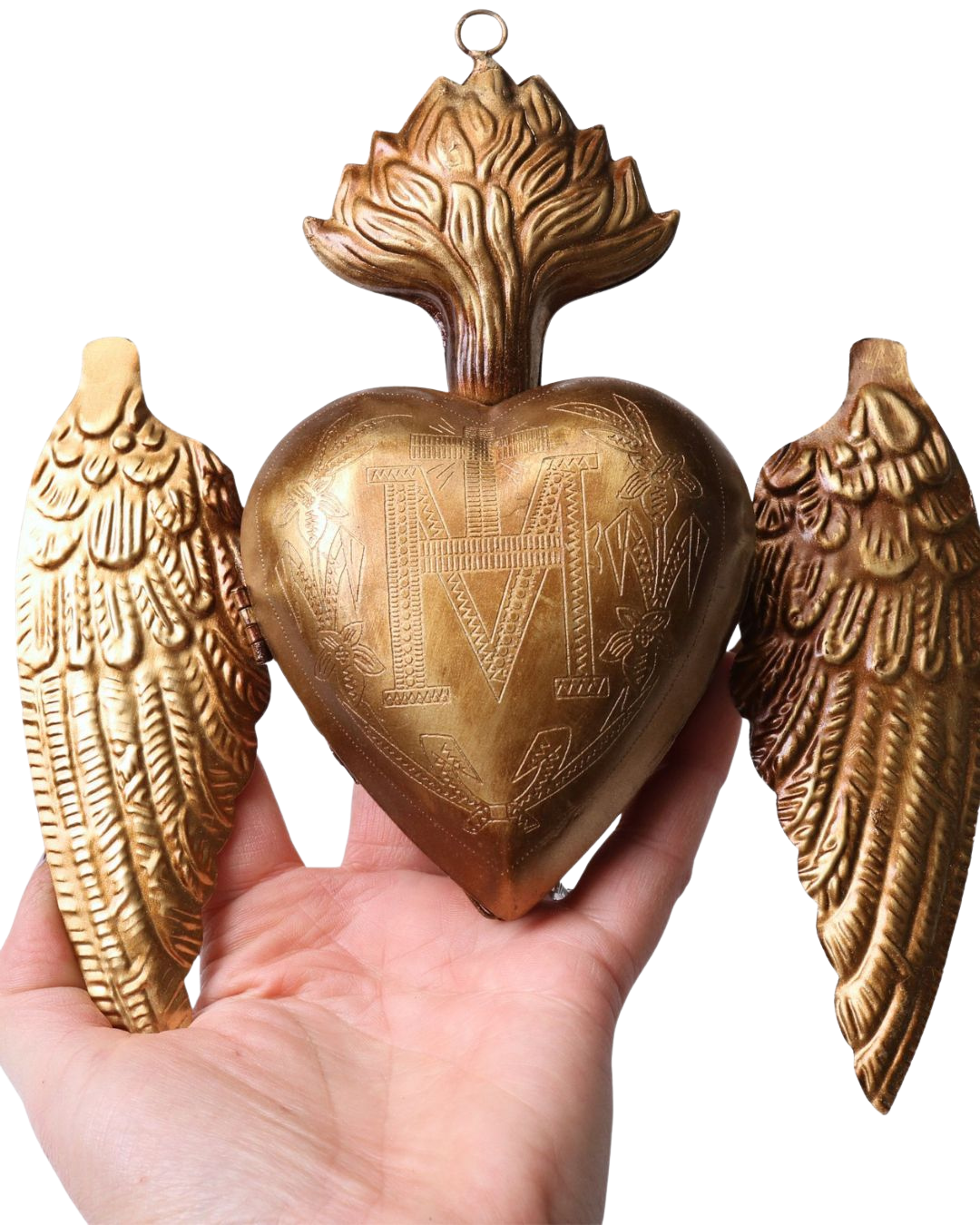 Winged Heart Locket