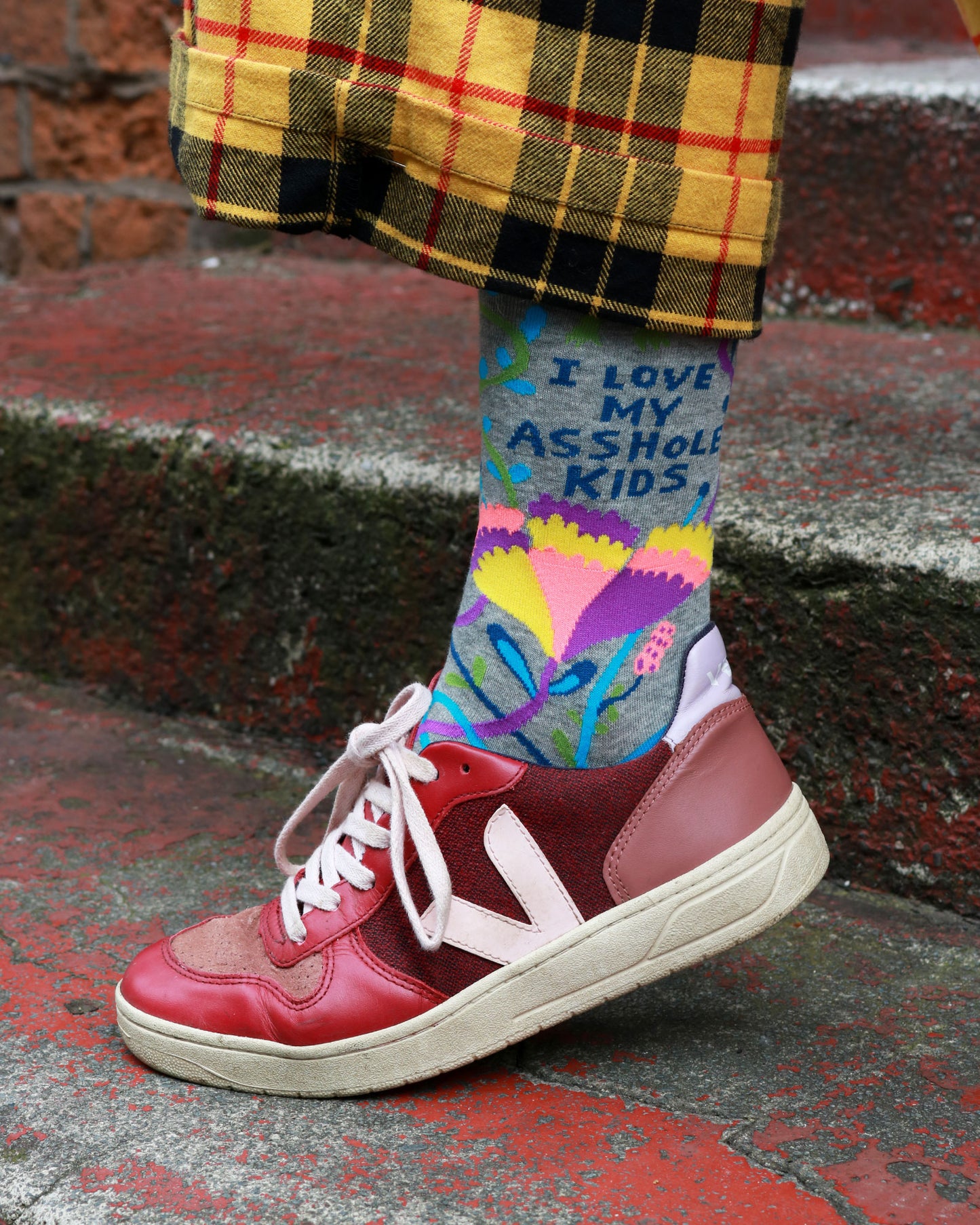 I Love My Asshole Kids Ankle Socks