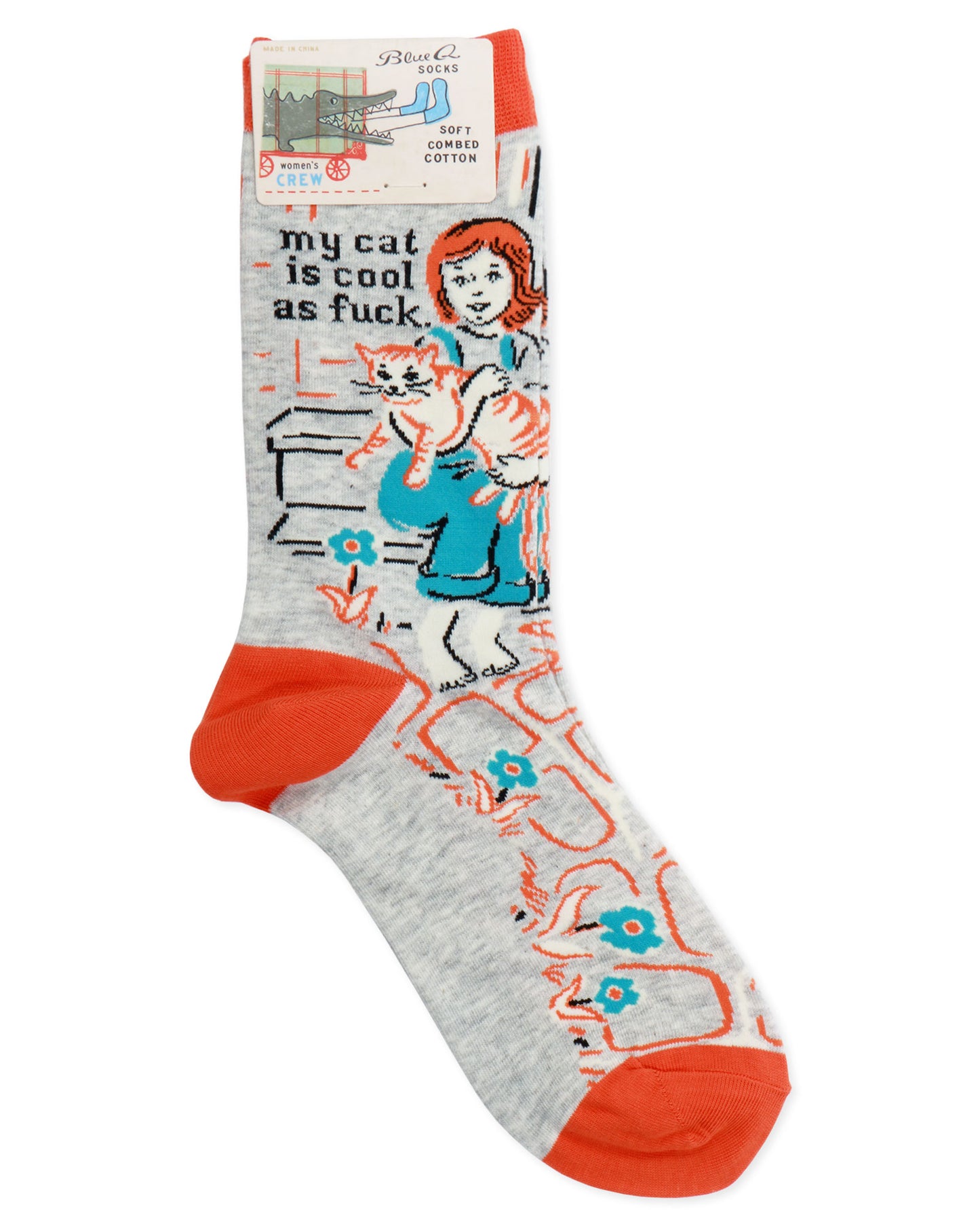 My Cat is Cool as Fuck Ankle Socks