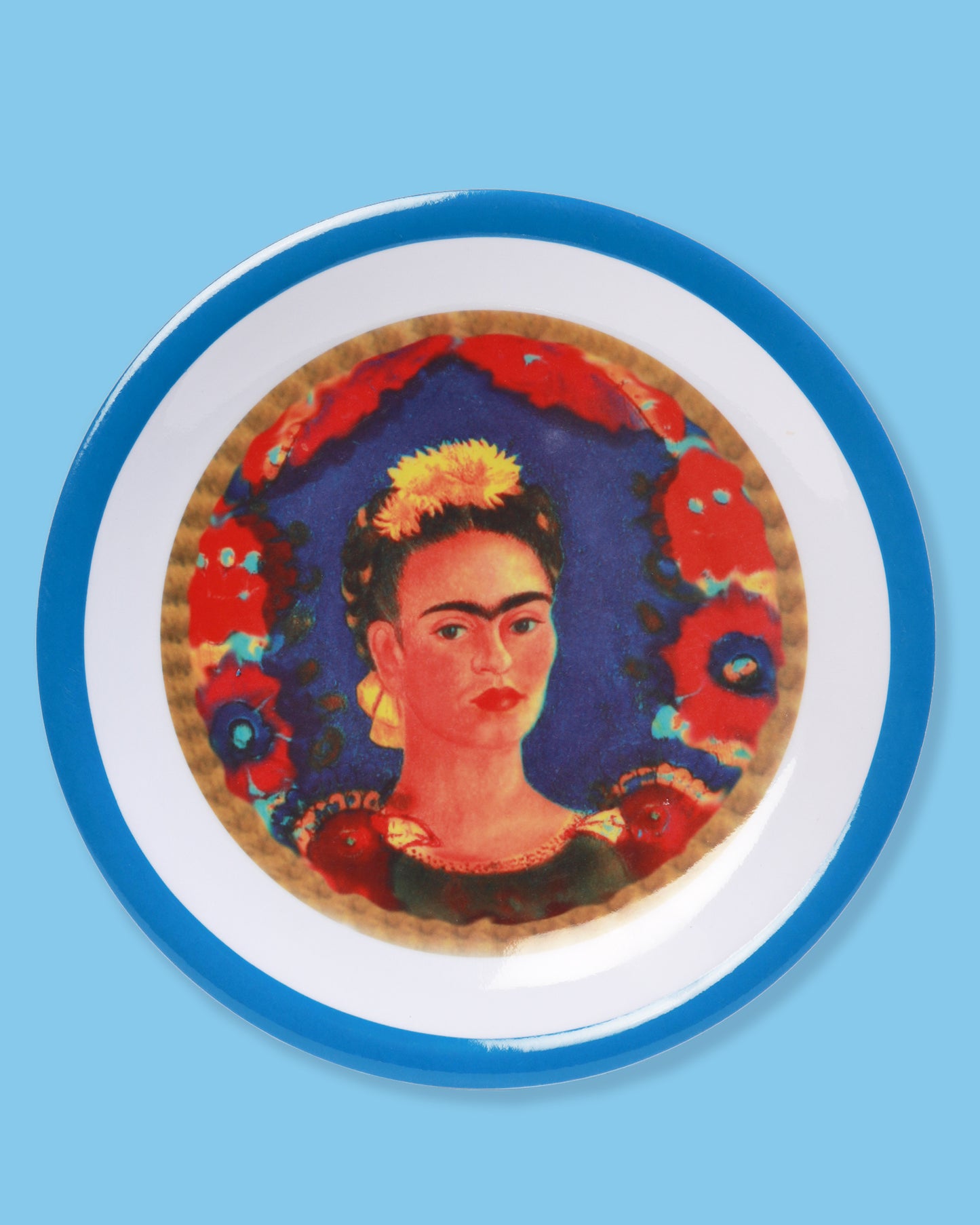 Frida Melamine Plate, Set of 2