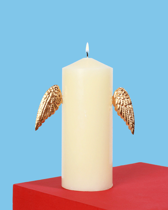 Load image into Gallery viewer, Wings Candle Charms, Gold
