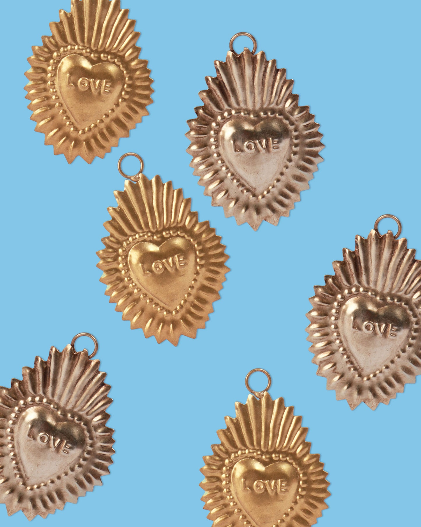 Ex-Voto Love Heart, Gold