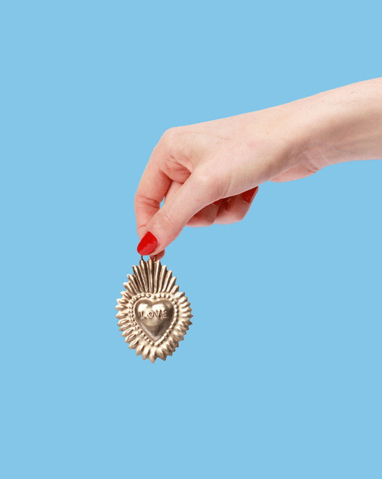 Love Heart Ex voto Decoration