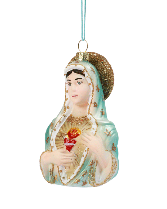 Sacred Heart Mary Ornament