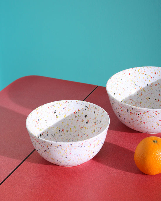 Load image into Gallery viewer, Speckle Melamine Bowl, Set of 2
