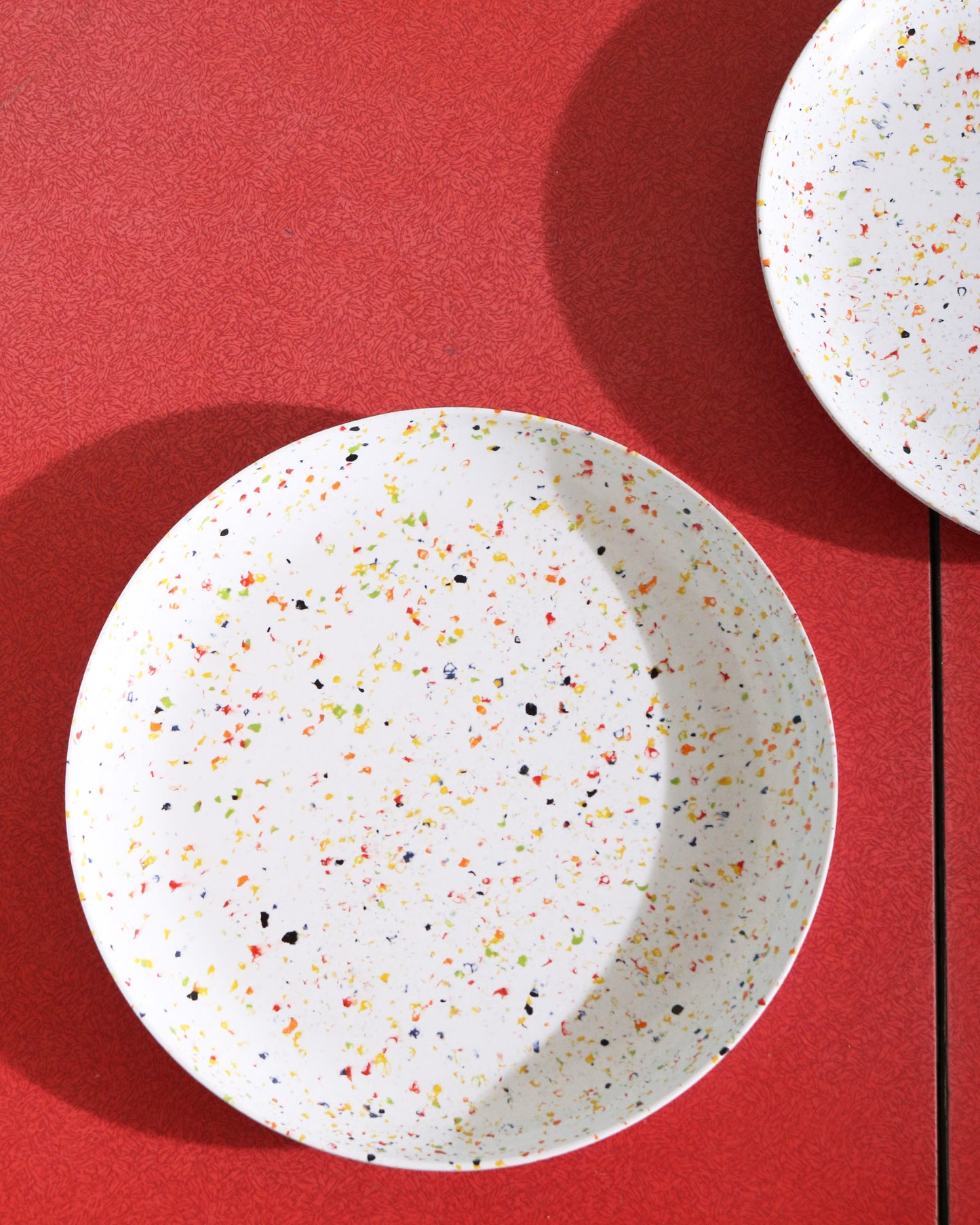 Speckle Melamine Plate, Set Of 2