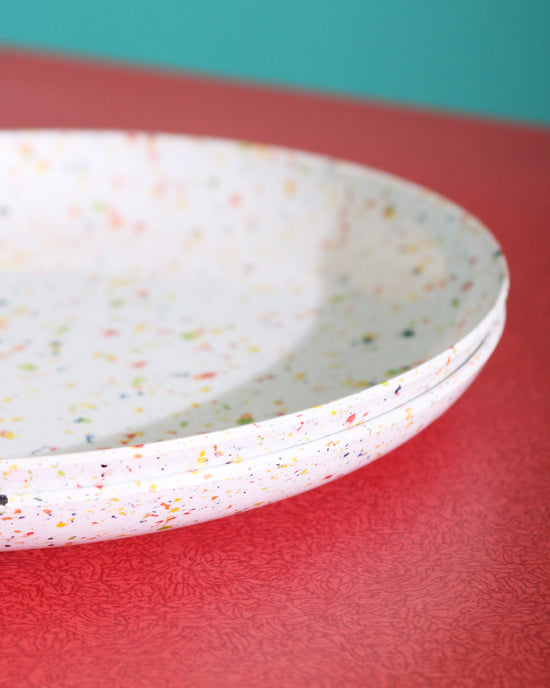 Speckle Melamine Plate, Set Of 2