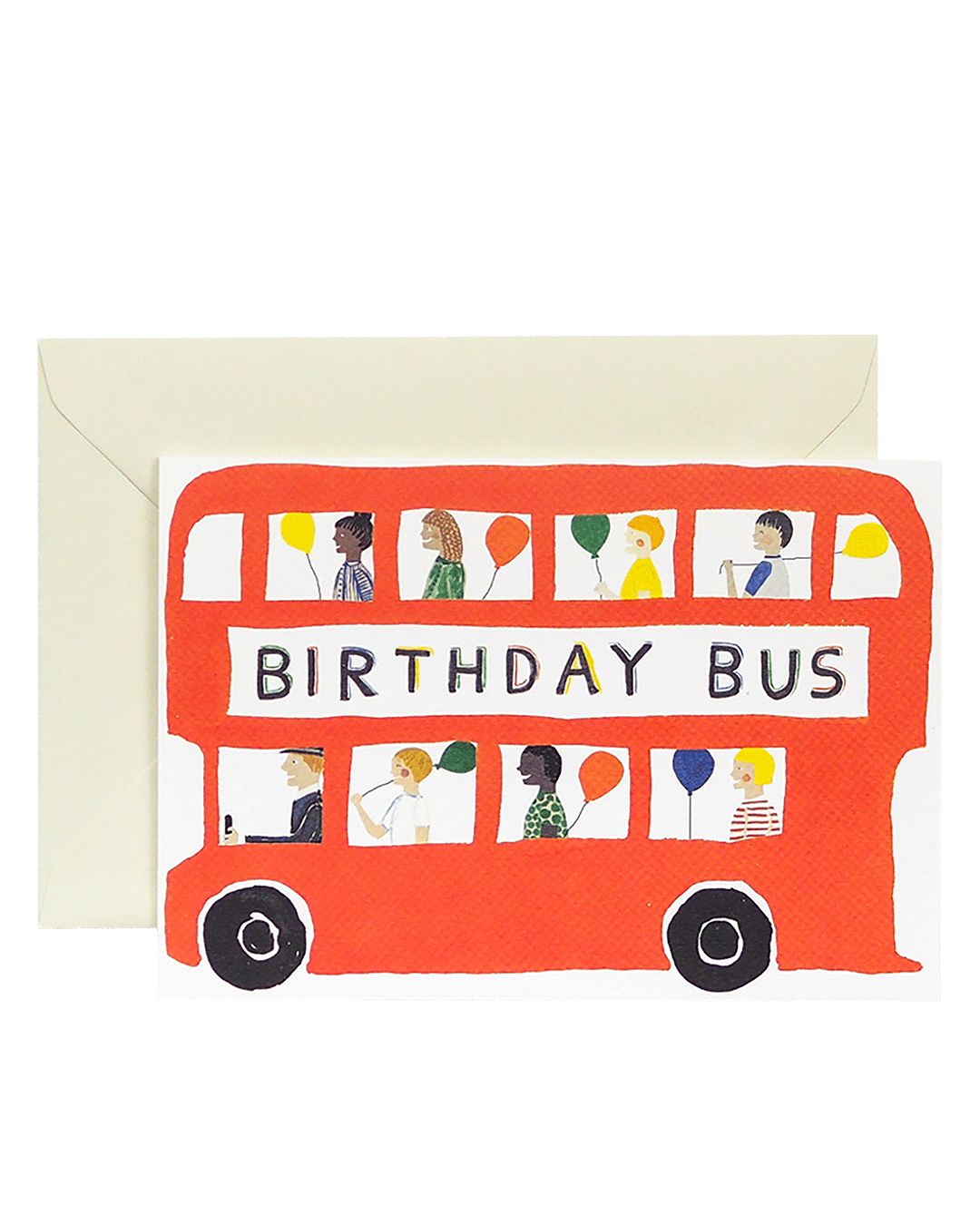 Birthday Bus Card