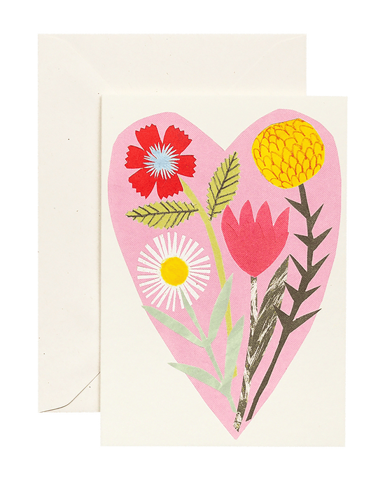 Floral Heart Card