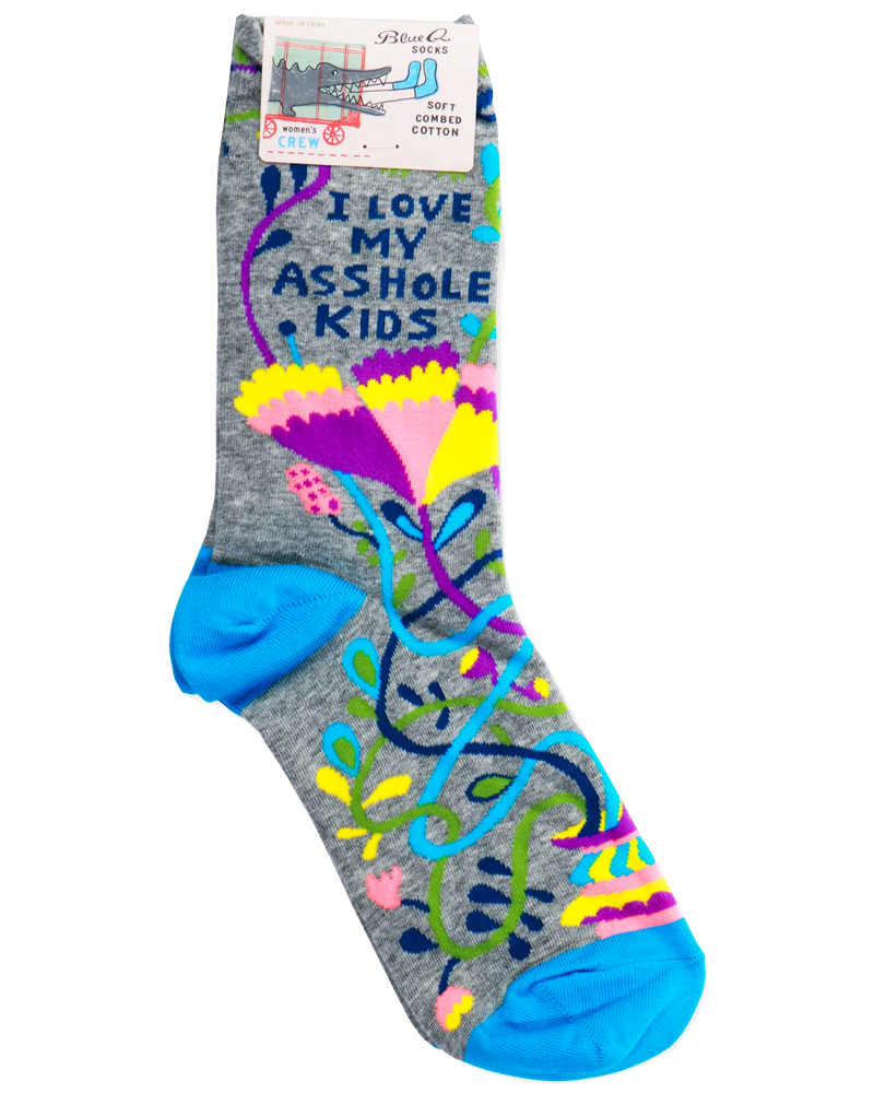 I Love My Asshole Kids Ankle Socks