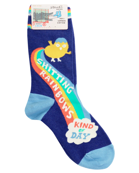 Shitting Rainbows Ankle Socks