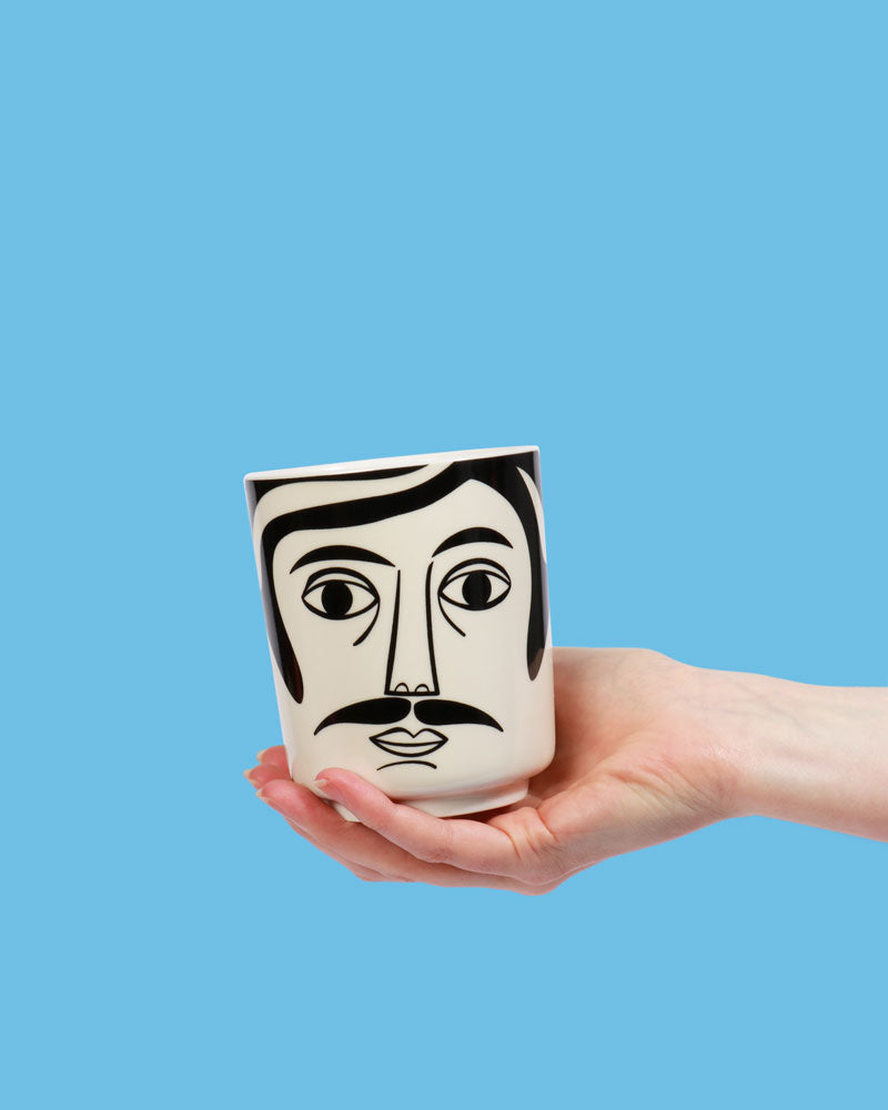 Mr Hamilton Ceramic Jar