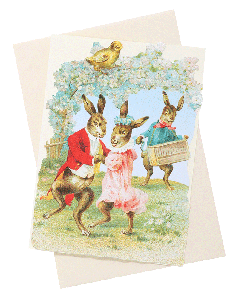 Easter Dance Card