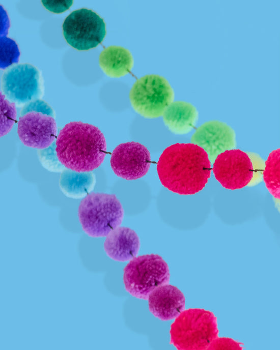 Handmade Pom-pom Garland