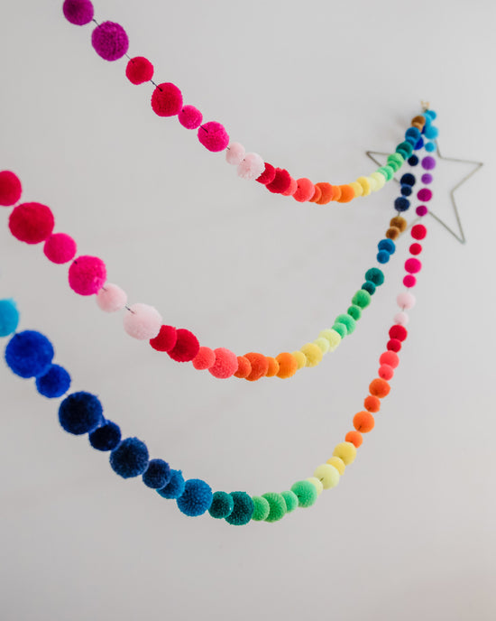 Handmade Pom-pom Garland