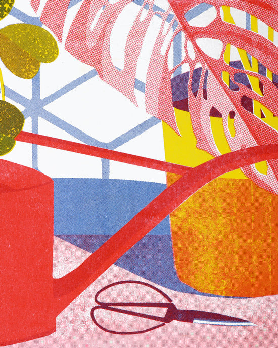 Hoya Risograph Print
