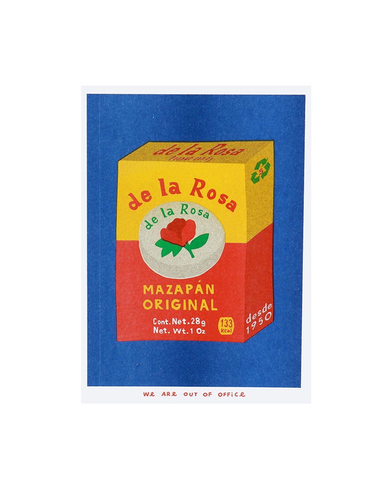 A Risograph Print of Marzipan Original