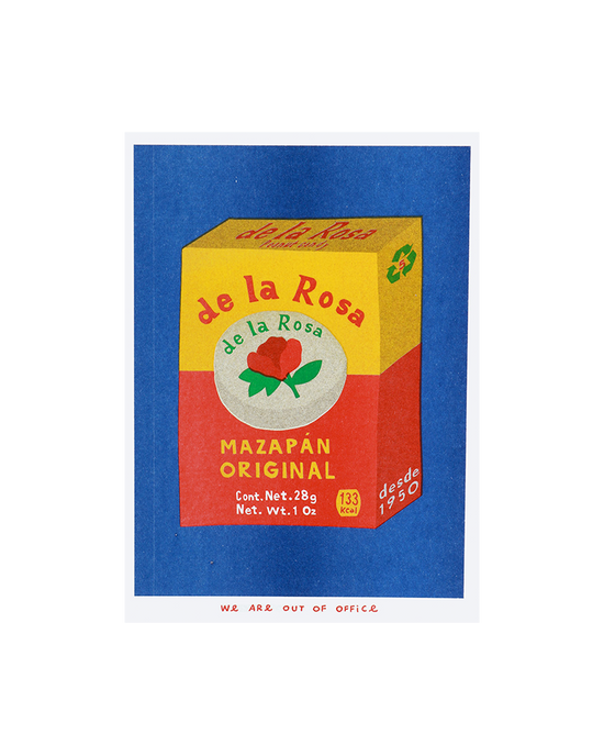 A Risograph Print of Marzipan Original