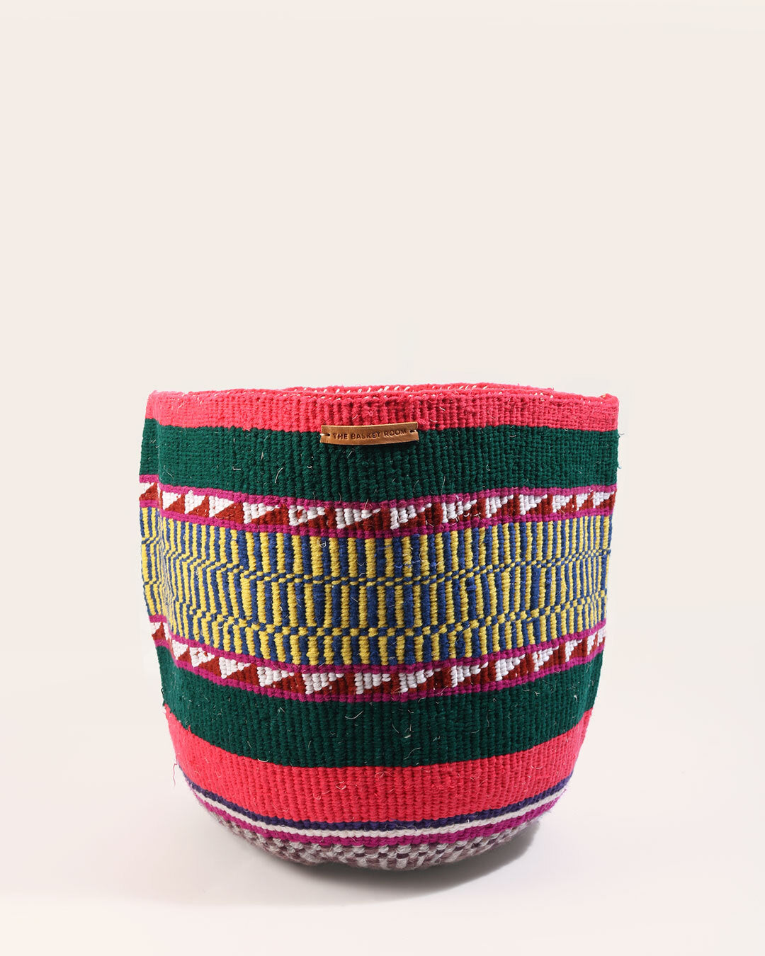 Kenyan Handwoven Basket, No 114