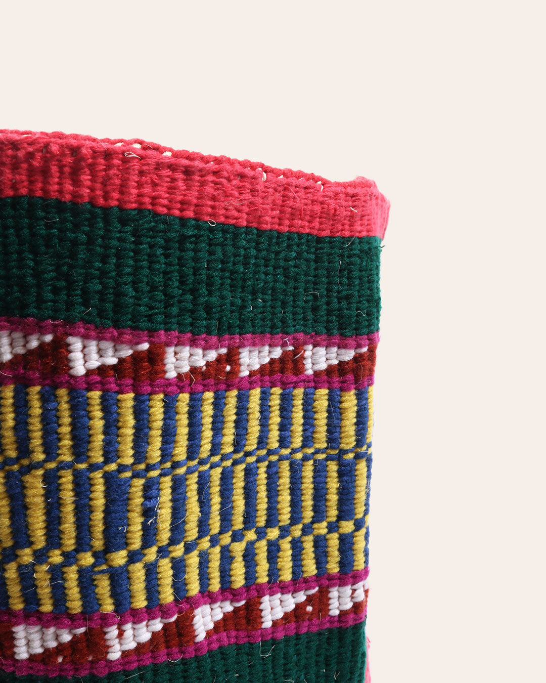 Kenyan Handwoven Basket, No 114