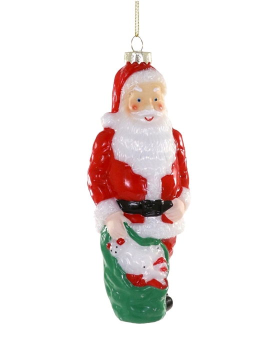 Kitsch Santa Ornament