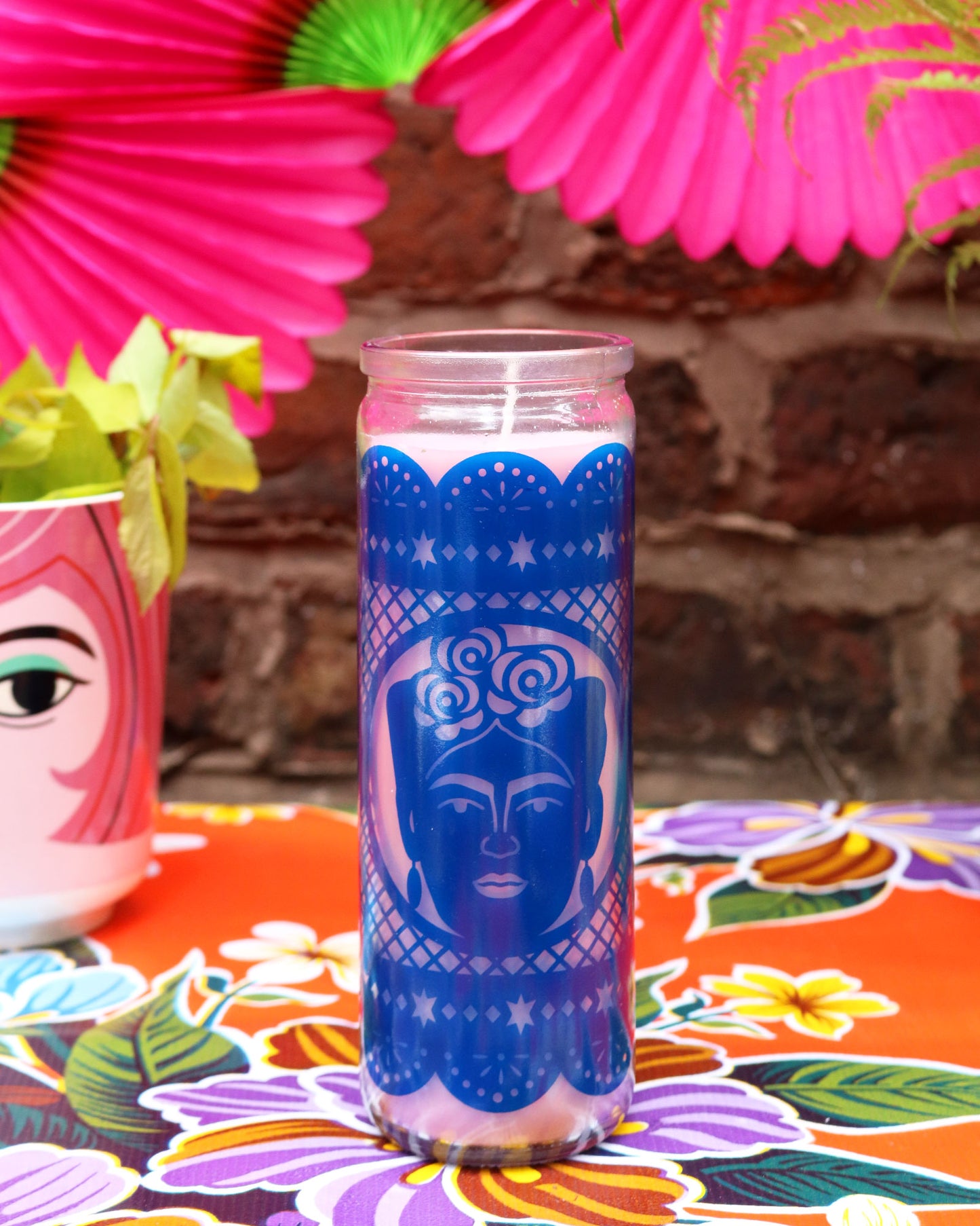 Frida Papel Picado Candle