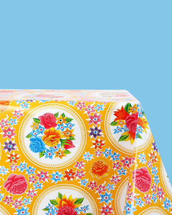 Rosario Oilcloth, Yellow