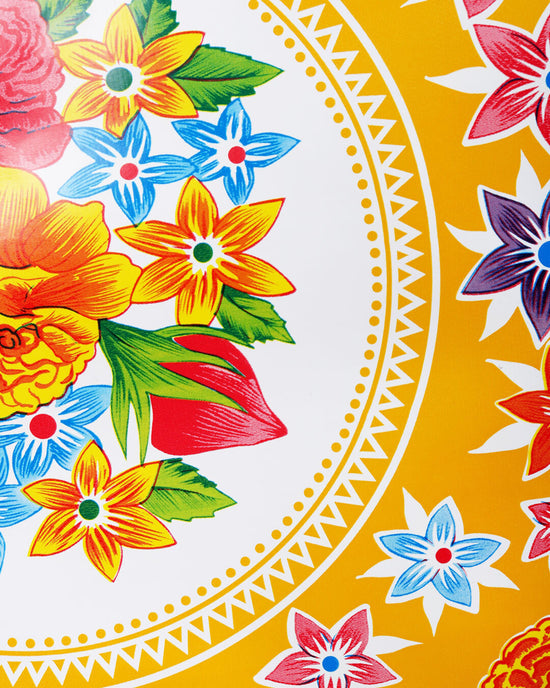 Rosario Oilcloth, Yellow