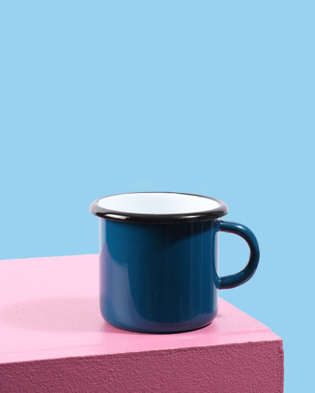 Enamel Mug, Navy